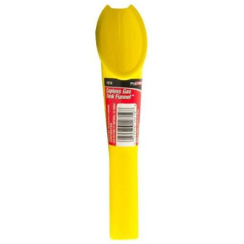 Hopkins Towing Solutions Flotool 10719 Capless Gas Tank Funnel Yellow And Black 1 Pack