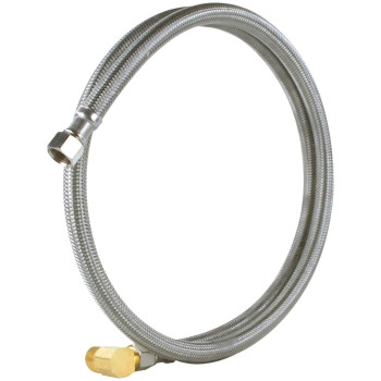 Certified Appliance Accessories Dishwasher Hose With 90 Degree Mip Elbow Water Supply Line 5 Feet Pvc Core With Premium Braid