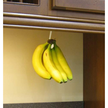 Gadjit Banana Hook Hanger Ripen Bananas Naturally With Under Cabinet Banana Hangerbanana Holder Selfstick And Adheres Under C