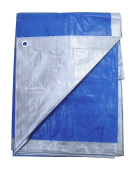 12 X 28 Silver Blue Reversible Premium Tarp