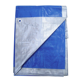 12 X 28 Silver Blue Reversible Premium Tarp