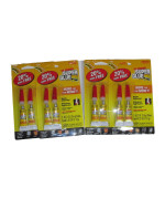 The Original Super Glue 4 Packages Of 2 Total 8 Tubes