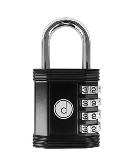 Padlock Combination Lock 4 Digit For Gym Lock School Locker Lock Outdoor Gate Fence And Storage Combo Lock Locks For Lo