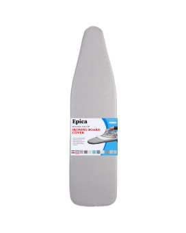 Epica Ironing Board Cover And Pad Standard Size 15X54 Padded Ironing Board Covers Heat Reflective Coating Elastic Edge Thic