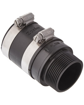 Zoeller 300238 Inline Check Valve Small Black