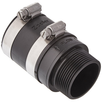 Zoeller 300238 Inline Check Valve Small Black