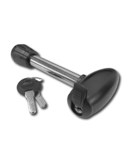 Maxxhaul 70367 58 Forged Steel Rotating Hitch Lock With Anodized Aluminum Locking Head