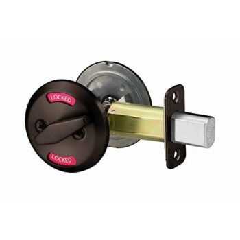 Yale D292 X 613 E 200 Series Deadbolt Occupancy Indicator X Thumbturn 2 34 Backset 613E Dark Satin Bronze