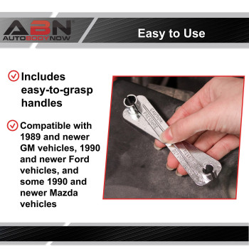 Abn Fuel Line Disconnect Scissor Tool For 516In And 38In Vehicle Fuel Lin Compatible With Gm Ford Mazda