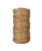 Shintop Jute Twine 328 Feet 2Ply Natural Twine String Industrial Packing Materials Heavy Duty Twine For Arts And Crafts Gift