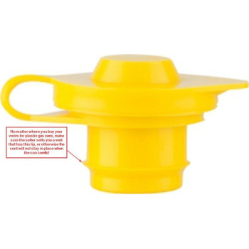 8 Yellow Fuel Gas Can Jug Ventscap Chilton Wedco Rotopax Gott Septer Anchor Blitz