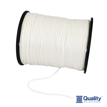 18 4 X 1000 Ft Low Stretch Solid Braid Industrial Polyester Cord Usa Made