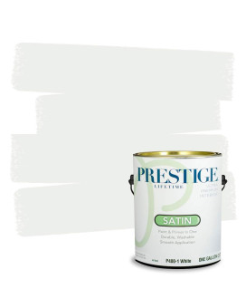 Prestige Paints Interior Paint And Primer In One 1 Gallon Satin White