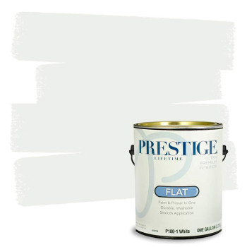 Prestige Paints Interior Paint And Primer In One 1 Gallon Flat White