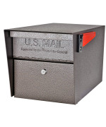 Mail Boss 7508 Curbside Mail Manager Security Bronze Locking Mailbox