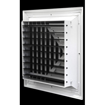 14 X 14 In Hvac Vent Cover 3 Way Extruded Aluminum Ceiling Diffuser Square Outer Dimensions 17 Width