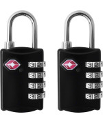 Desired Tools Luggage Locks Tsa Approved 2 Pack 4Digit Tsa Locks For Luggage Locker Suitcase Backpack School Bag Trav