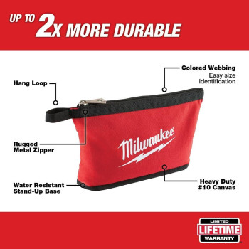 Milwaukee 48228180 Zipper Pouch