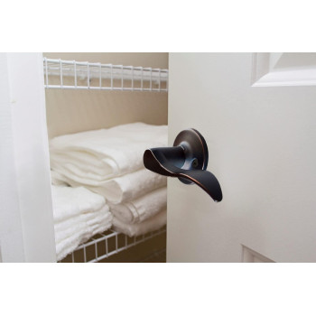 Design House 727974 Stratford Righthand Dummy Door Lever Oil Rubbed Bronze