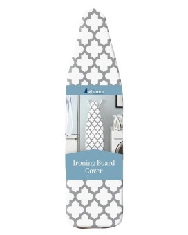 Whitmor Deluxe Ironing Board Cover And Pad Ironing Board Not Included Medallion Grey