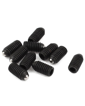 10 Pcs Rolling Ball Plunger Hex Socket Set Screw M6X10