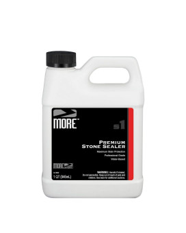 More Premium Stone Sealer Waterbased Protectant Granite Marble Concrete Grout Sealer For Indoor Outdoor Use Prote