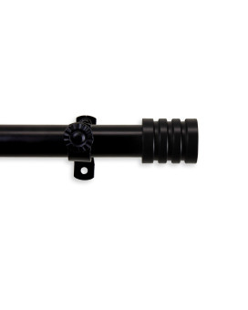 Lee Curtain Rod 120170 Inch Black