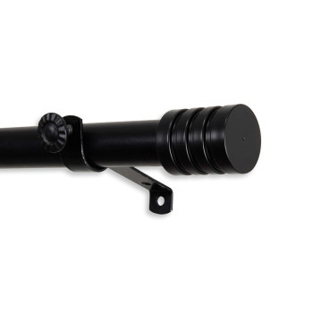 Lee Curtain Rod 120170 Inch Black