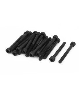 Uxcell M4 X 40Mm 129 Alloy Steel Hex Socket Head Cap Screws Bolt Black 22Mm Thread Length 20Pcs