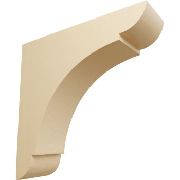 Ekena Millwork Bktw01X06X06Olma Small Olympic Wood Wood Brackets 1 34W X 6D X 6H Maple