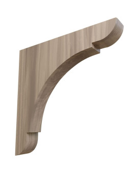 Ekena Millwork Bktw01X12X12Olwa Extra Large Olympic Wood Wood Brackets 1 34W X 12D X 12H Walnut