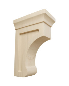 Ekena Millwork Bktw02X04X06Gorw Small Gomez Wood Wood Brackets 2 12W X 4D X 6H Rubberwood