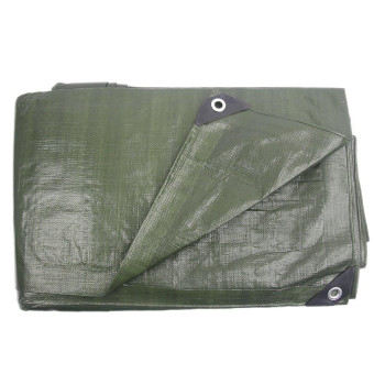 Hanjet Thick Camping Tarp 12 X 20 9Mil Shelter Waterproof Tarps For Boat Pool Green