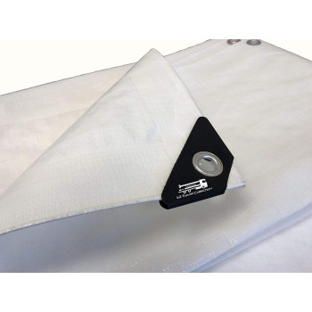 14X24 Extra Heavy Duty White Tarp