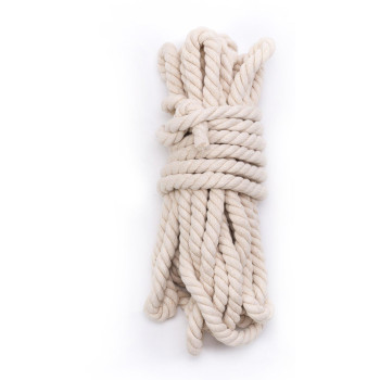 Tosnail 33 Feet 58 Natural Triplestrand Twisted Cotton Rope