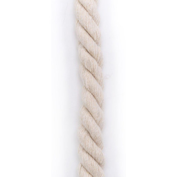 Tosnail 33 Feet 58 Natural Triplestrand Twisted Cotton Rope