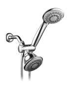 Aquastorm By Hotelspa 30Setting Spiralflo 3Way High Pressure Luxury Shower Headhandheld Showerhead Combo With Water Saving Ec