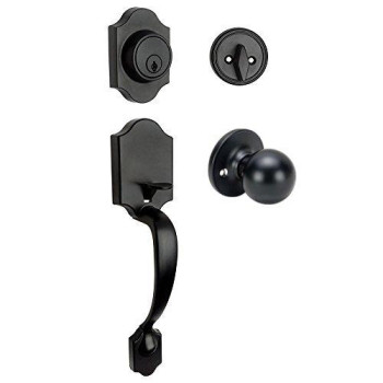 Designers Impressions Valhala Black Handleset With Ashland Interior We Key Lock Orders Alike For Free