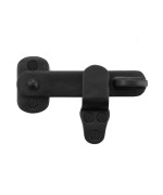 Brass Valley 4 Black Flip Latch Solid Cast Brass