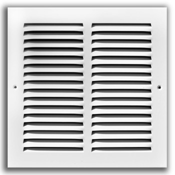 Hvac Premium 12 X 16 Return Air Grille Sidewall And Ceiling Hvac Vent Duct Cover Diffuser White Outer Dimensions 13