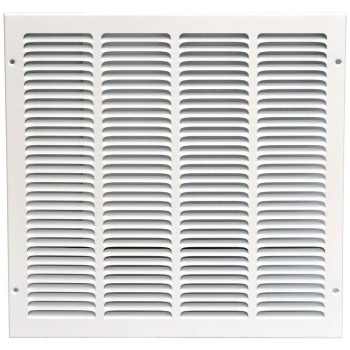 Hvac Premium 12 X 16 Return Air Grille Sidewall And Ceiling Hvac Vent Duct Cover Diffuser White Outer Dimensions 13