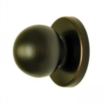 Pack Of 4 Oil Rubbed Bronze Bifold Knob With Backplate By Better Home