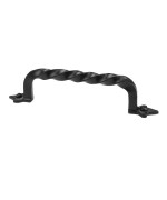 Iron Valley 6 Twist Cabinet Handle Pull 25 Pack Solid Cast Iron