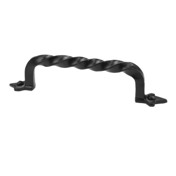 Iron Valley 6 Twist Cabinet Handle Pull 25 Pack Solid Cast Iron