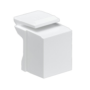 Leviton 41084Bw Blank Quickport Insert 10Pack White