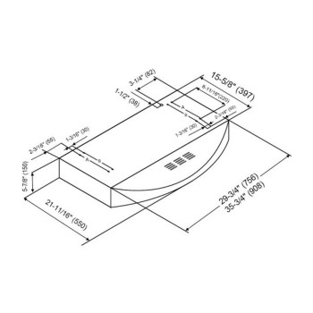 Kobe Chx3830Sqbd3 Brillia 30Inch Ductless Under Cabinet Range Hood 3Speed 400 Cfm Led Lights Baffle Filters