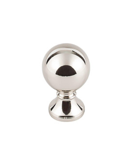 Top Knobs Tk801Pn Serene Collection 1 Kara Knob Polished Nickel