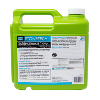 Stonetech Revitalizer Cleaner Protector 1 Gallon 38L Bottle Cucumber Scent