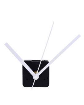 Mudder Silence Quartz Clock Movement 1125 Inch Maximum Dial Thickness 45 Inch Total Shaft Length White