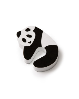 Mommys Helper Panda Door Pinch Guard Blackwhite